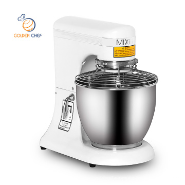 Golden Chef bakery equipment CE approved mini spiral mixer small planetary mixer 7l automatic dough mixer 1kg